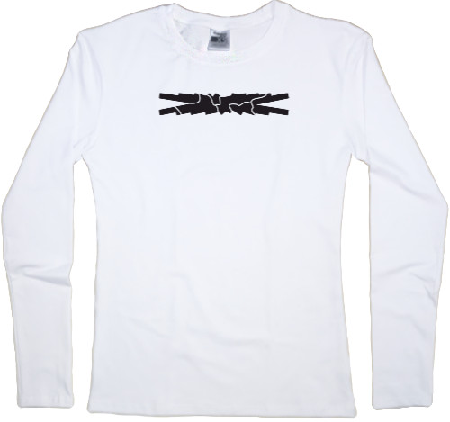 Women's Longsleeve Shirt - LE SSERAFIM logo - Mfest