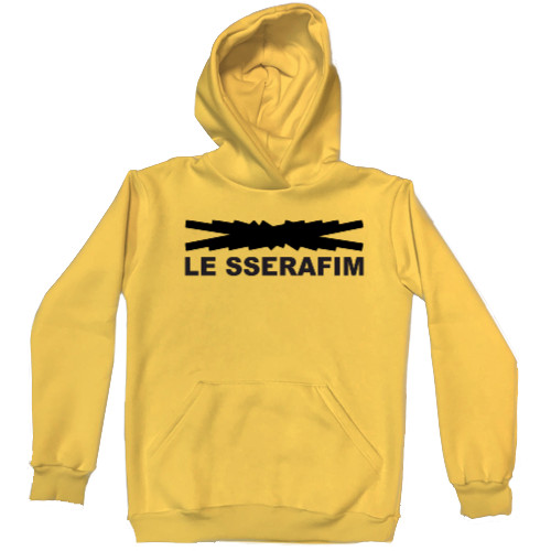 Unisex Hoodie - LE SSERAFIM logo - Mfest