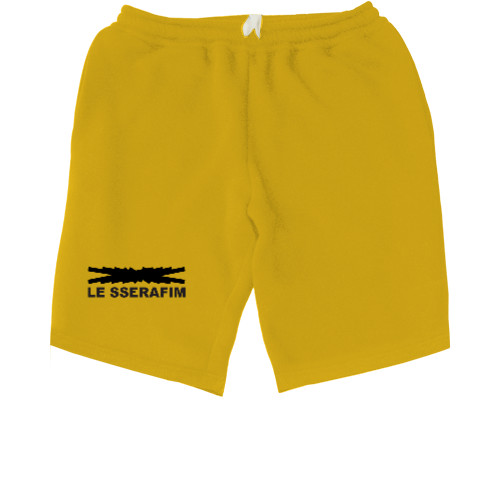 Men's Shorts - LE SSERAFIM logo - Mfest