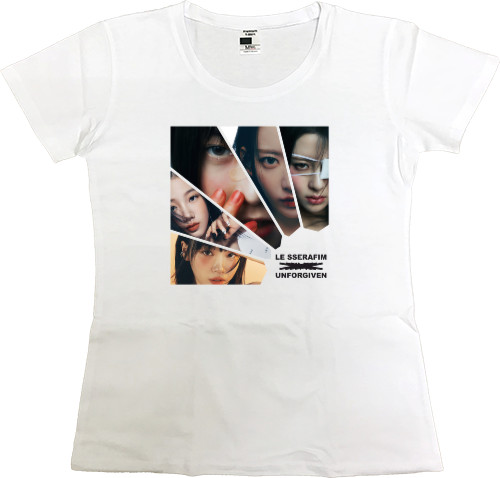 Women's Premium T-Shirt - LE SSERAFIM 2 - Mfest