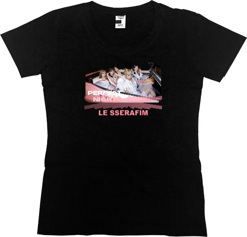 Women's Premium T-Shirt - LE SSERAFIM - Mfest