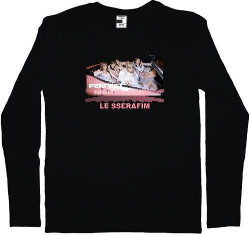 Men's Longsleeve Shirt - LE SSERAFIM - Mfest