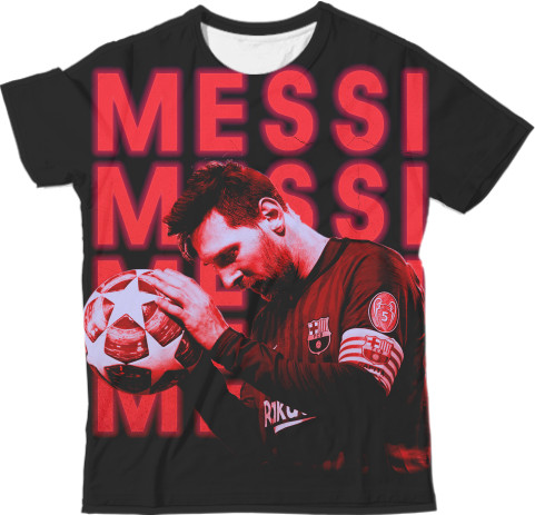 Man's T-shirt 3D - Messi - Mfest