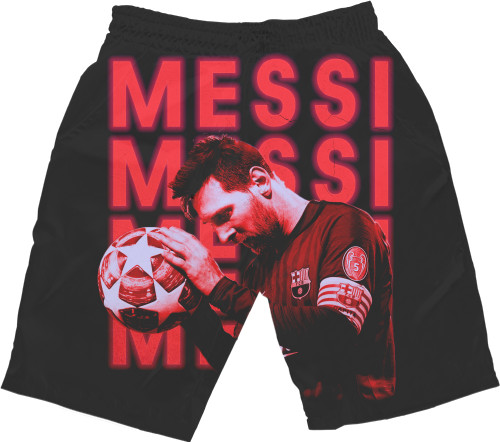 Kids' Shorts 3D - Messi - Mfest