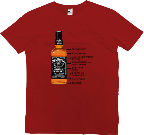 Men’s Premium T-Shirt -  Stages of intoxication - Mfest