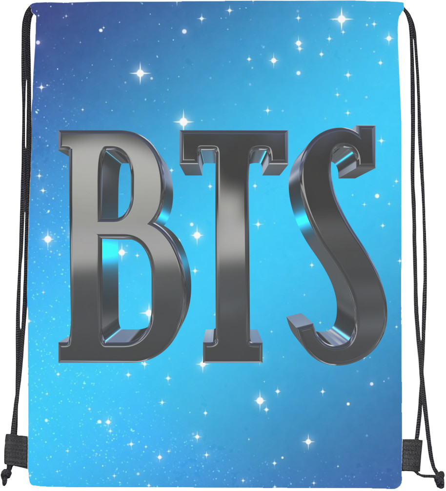 Drawstring Bag - BTS art 3D - Mfest