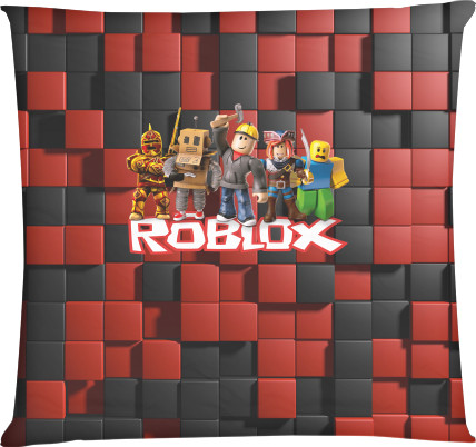 Square Throw Pillow - Roblox Heroes - Mfest