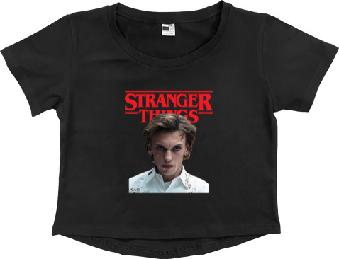 Women's Cropped Premium T-Shirt - Vecna Stranger Things - Mfest