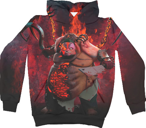 Unisex Hoodie 3D - Pudge - Mfest