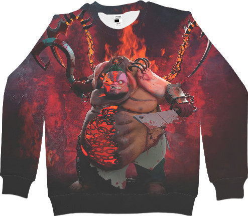 Kids' Sweatshirt 3D - Pudge - Mfest