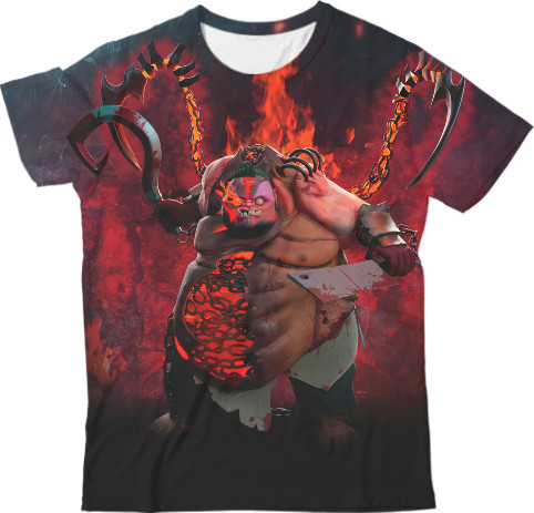 Kids' T-Shirt 3D - Pudge - Mfest