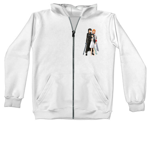 Unisex Zip-through Hoodie - Sword Art Online - Mfest