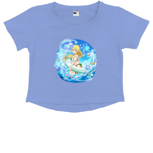 Kids' Premium Cropped T-Shirt - Sword Art Online 4 - Mfest