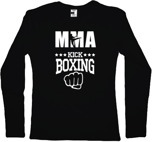 Women's Longsleeve Shirt - Kickboxing 2 - Mfest