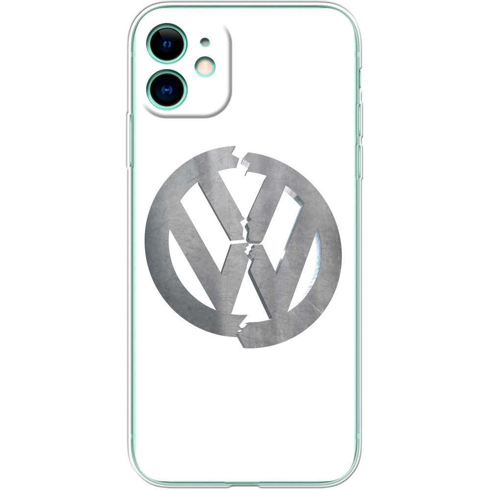 Чохол iPhone - Volkswagen 3D Metal - Mfest