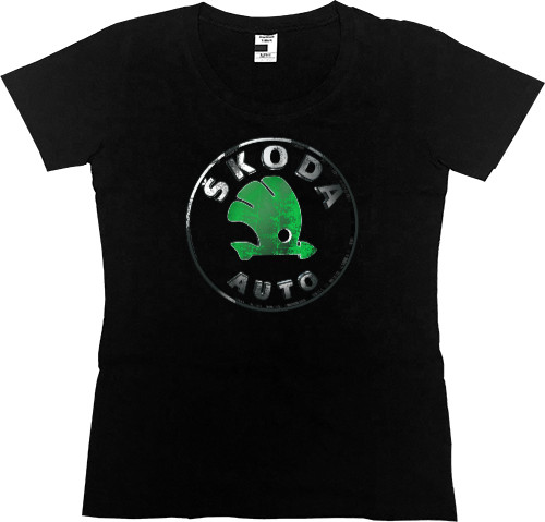 Women's Premium T-Shirt - Skoda Auto 3D - Mfest