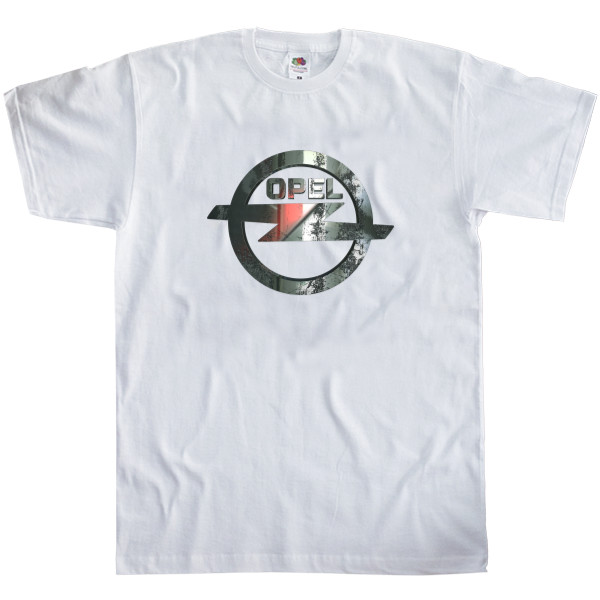 Men's T-Shirt Fruit of the loom - Opel 3D Metal - Mfest