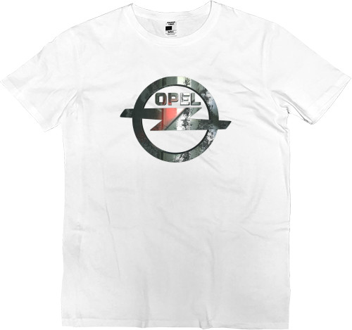 Men’s Premium T-Shirt - Opel 3D Metal - Mfest