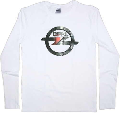 Kids' Longsleeve Shirt - Opel 3D Metal - Mfest