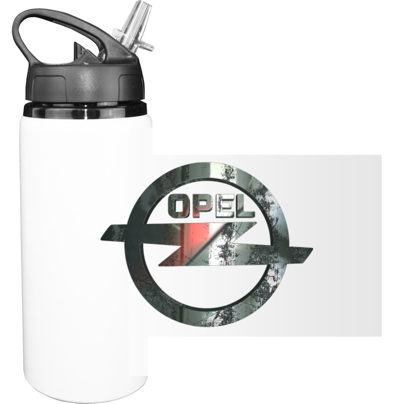 Sport Water Bottle - Opel 3D Metal - Mfest