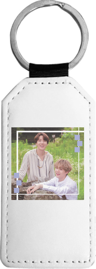 Rectangular Keychain -  BTS Have Suga and Jungkook  - Mfest