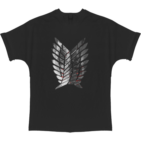 T-shirt Oversize - Attack on Titan - Mfest