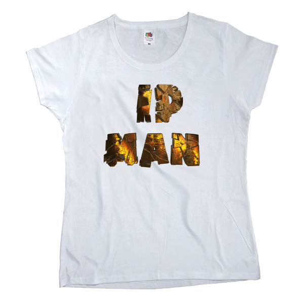 Women's T-shirt Fruit of the loom - IP MAN Gold - Mfest