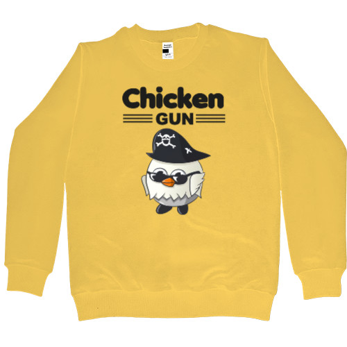 Men’s Premium Sweatshirt -  Chicken Gun 12 - Mfest