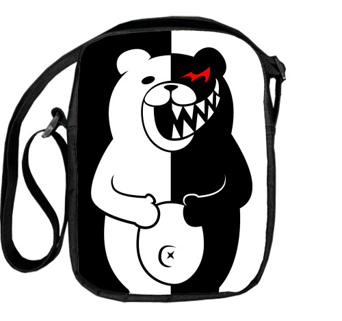 Сумка - месенджер 3D - monokuma danganronpa - Mfest