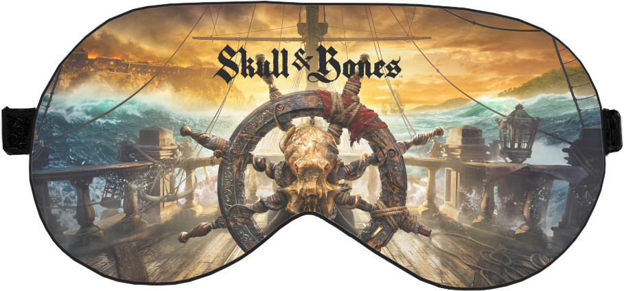 Маска для сну 3D - Skull Bones - Mfest