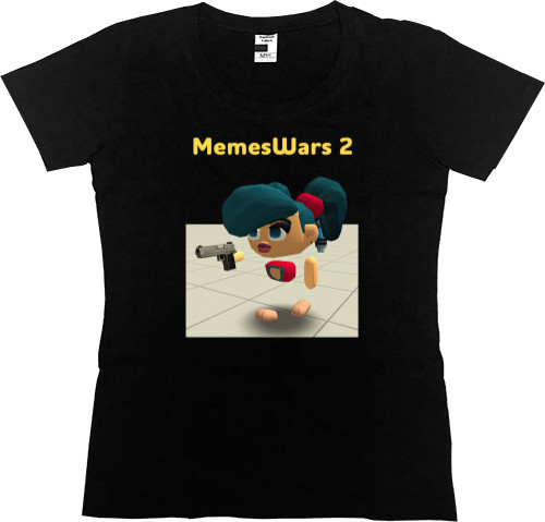 Women's Premium T-Shirt - Memeswar2 - Mfest