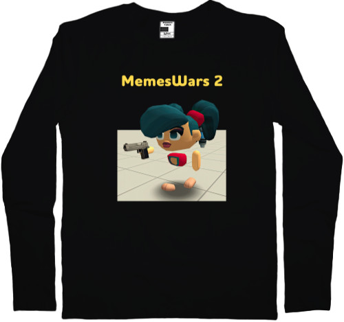 Men's Longsleeve Shirt - Memeswar2 - Mfest