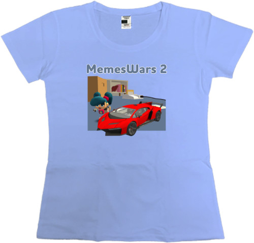 Women's Premium T-Shirt - Memeswar - Mfest