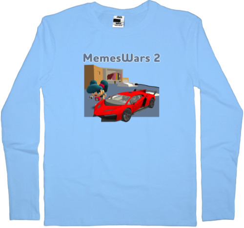 Men's Longsleeve Shirt - Memeswar - Mfest