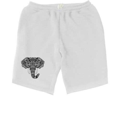 Kids' Shorts -  Elephant art - Mfest