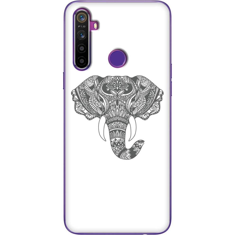 Чехол Realme -  Elephant art - Mfest