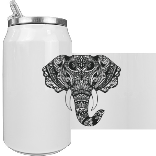 Aluminum Can -  Elephant art - Mfest