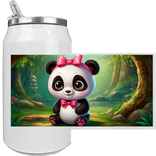 Aluminum Can - Cute panda - Mfest