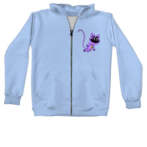 Unisex Zip-through Hoodie - Cute CatNap - Mfest