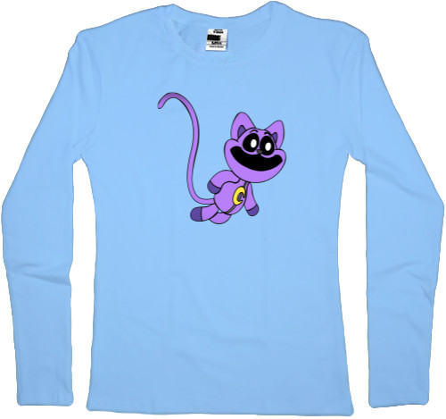 Women's Longsleeve Shirt - Cute CatNap - Mfest