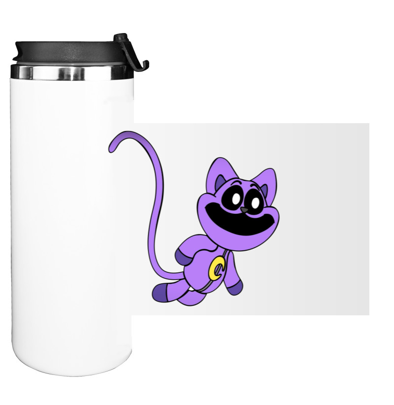 Water Bottle on Tumbler - Cute CatNap - Mfest