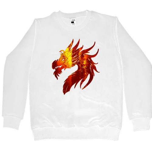 Women's Premium Sweatshirt - Fire Dragon  - Mfest