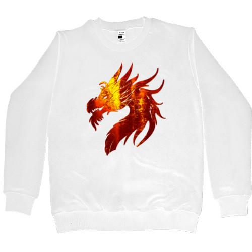 Men’s Premium Sweatshirt - Fire Dragon  - Mfest