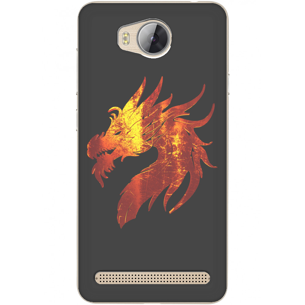 Чехол Huawei - Fire Dragon  - Mfest