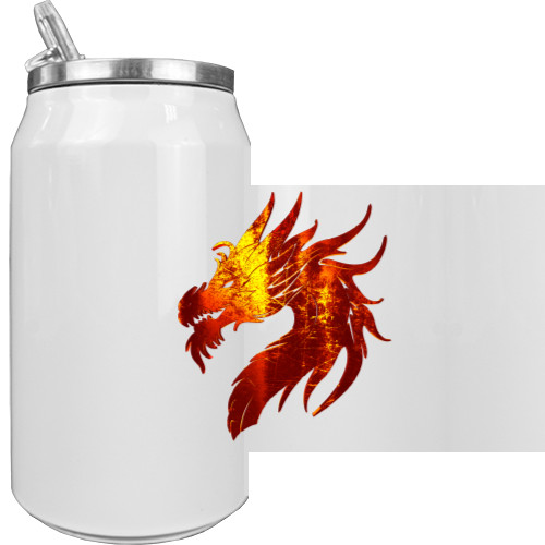 Aluminum Can - Fire Dragon  - Mfest