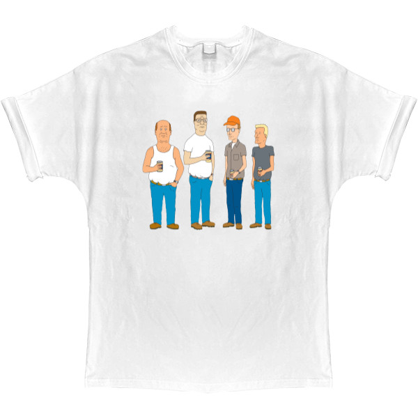 T-shirt Oversize - King of the Hill - Mfest