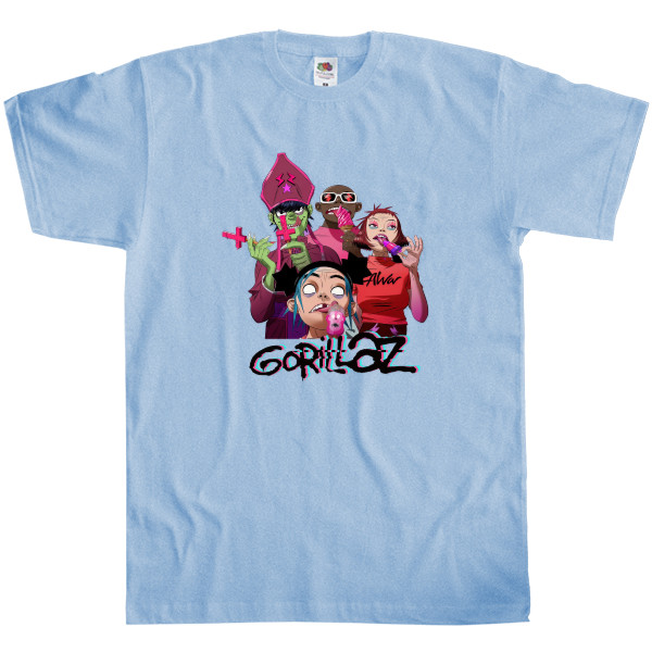 Kids' T-Shirt Fruit of the loom - New Gorillaz - Mfest