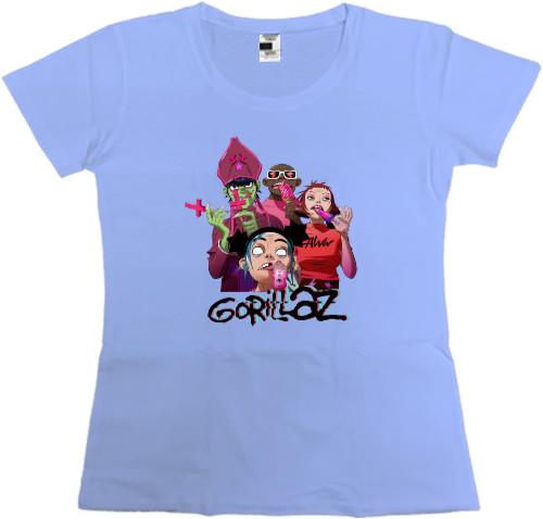 Women's Premium T-Shirt - New Gorillaz - Mfest