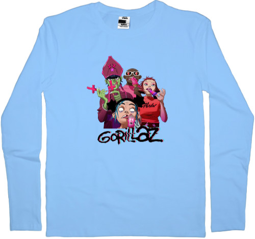 Kids' Longsleeve Shirt - New Gorillaz - Mfest