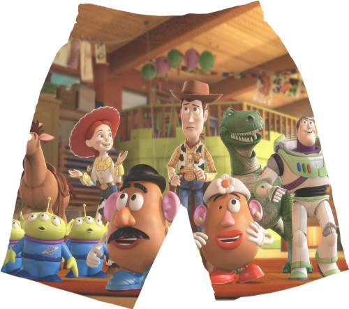 Men's Shorts 3D - Toy Story - Mfest